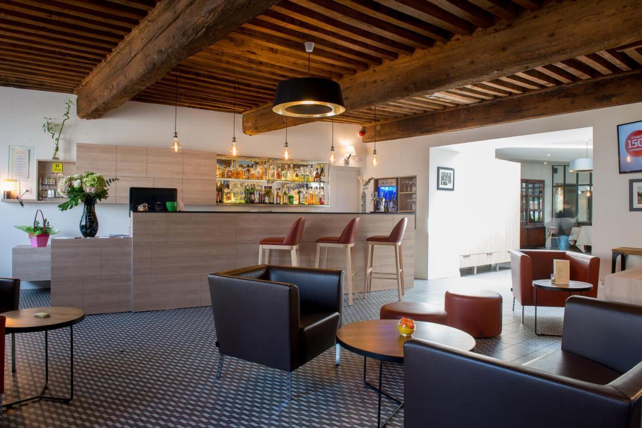 Logis Hotel Tante Yvonne & Son Restaurant Semi-Gastronomique - Lyon Nord Quincieux Ngoại thất bức ảnh